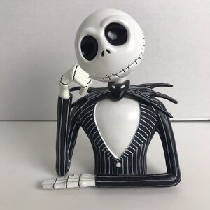 NEW Nightmare Before Christmas Jack Skellington Molded Coin Piggy Bank Halloween